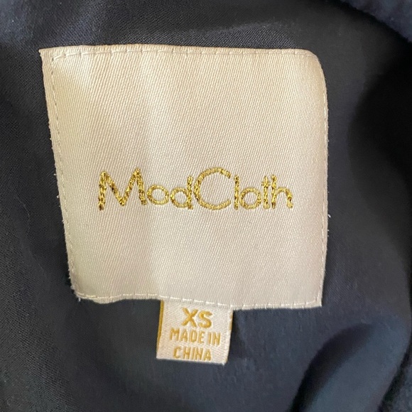 ModCloth Solar System Shift Dress Peter Pan Collar Sz XS - Picture 9 of 11